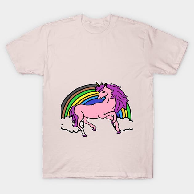 UNICORN STYLE APARELLS T-Shirt by Maze aparells